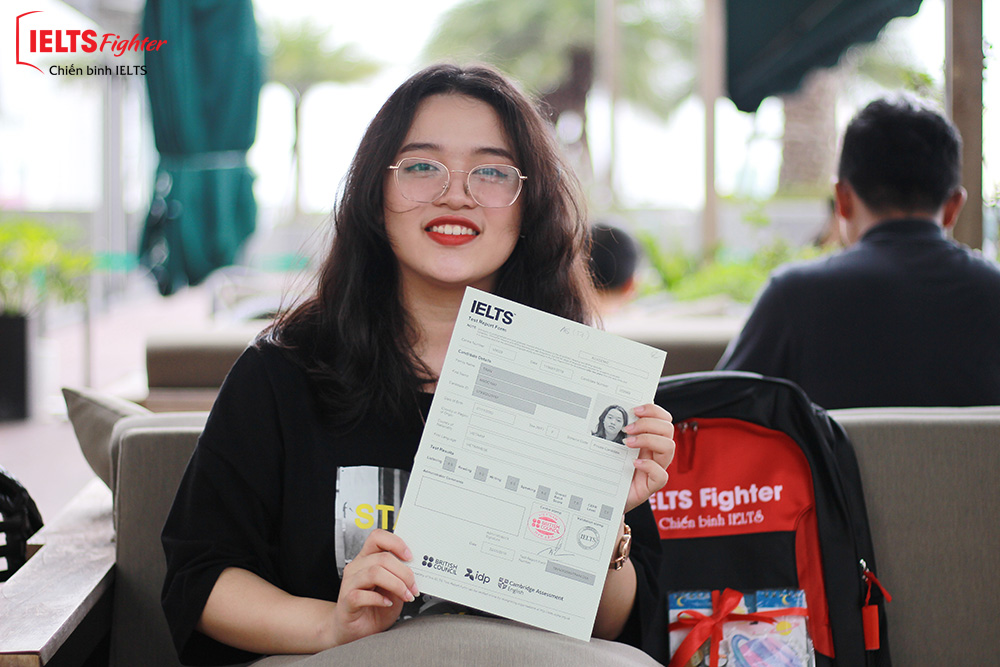 học viên điểm cao Ngọc Mai-ieltsfighter