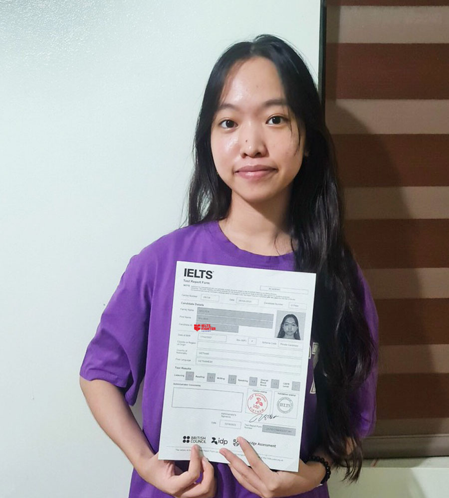 Mai anh 7.0 IELTS
