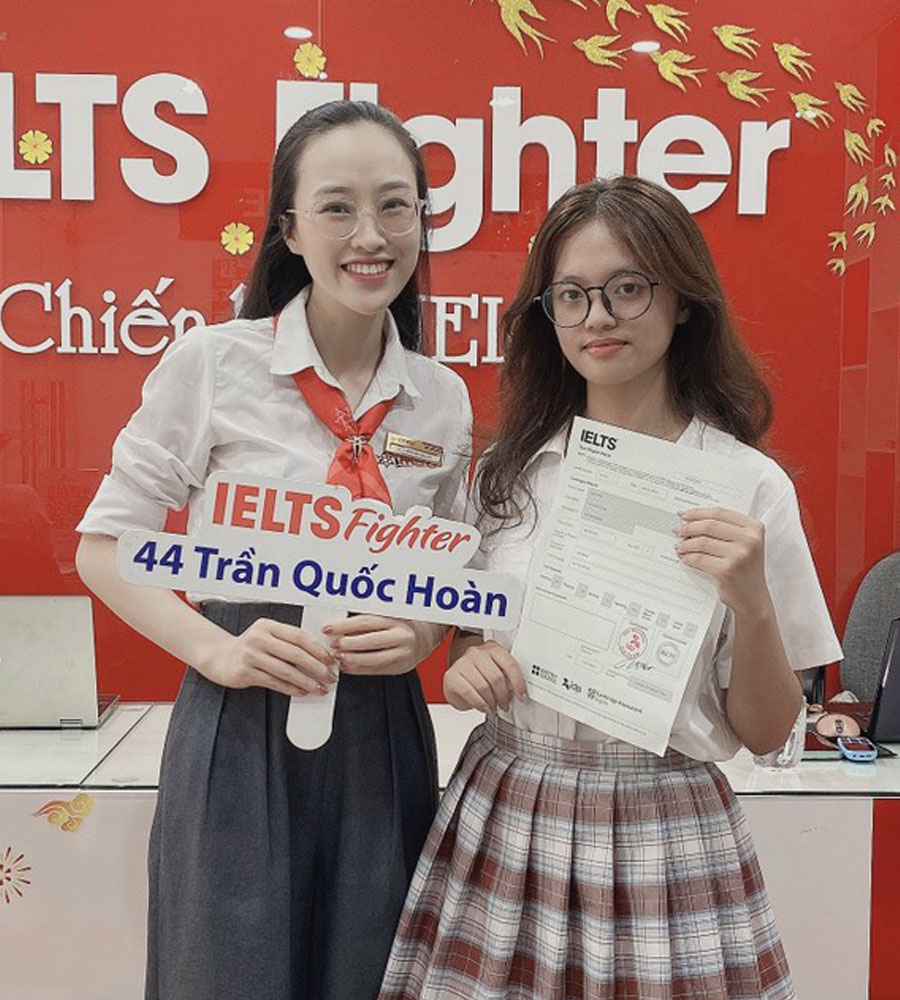 tr&uacute;c anh 7.5 IELTS